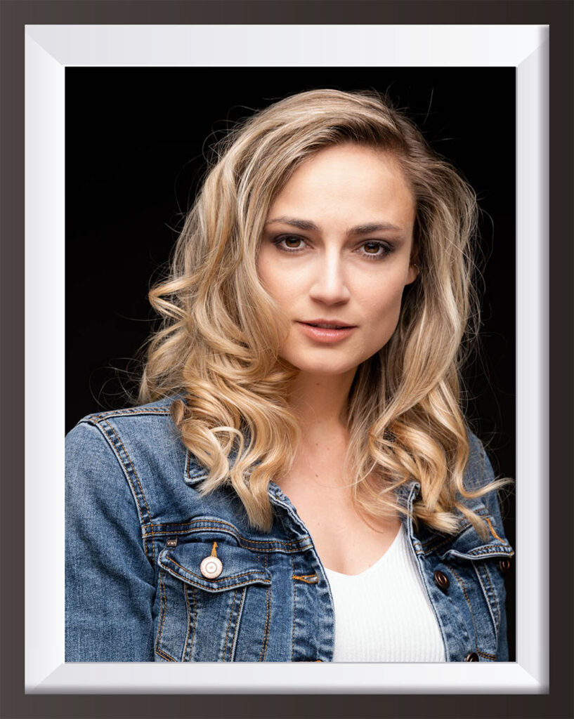 Lightbox Bild Goldbeschichtung